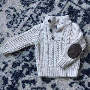 GAP sz18-24m boys cream sweater